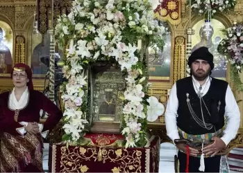 Oι προσκυνητές έφτασαν στην Παναγία Σουμελά στο Βέρμιο Oι προσκυνητές έφτασαν στην Παναγία Σουμελά στο Βέρμιο