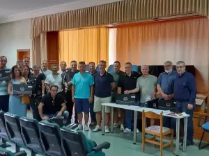 Από έναν φορητό ηλεκτρονικό υπολογιστή για κάθε μέλος του Σωματείου Εργαζομένων ΕΚΑΒ Πιερίας “ΟΛΥΜΠΟΣ”