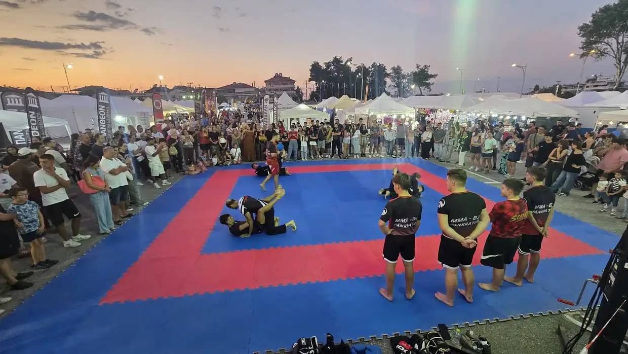 Εμπορικό Φεστιβάλ Κατερίνης 2025 – Αθλητικές δράσεις και συμμετοχές συλλόγων (Φωτορεπορτάζ)