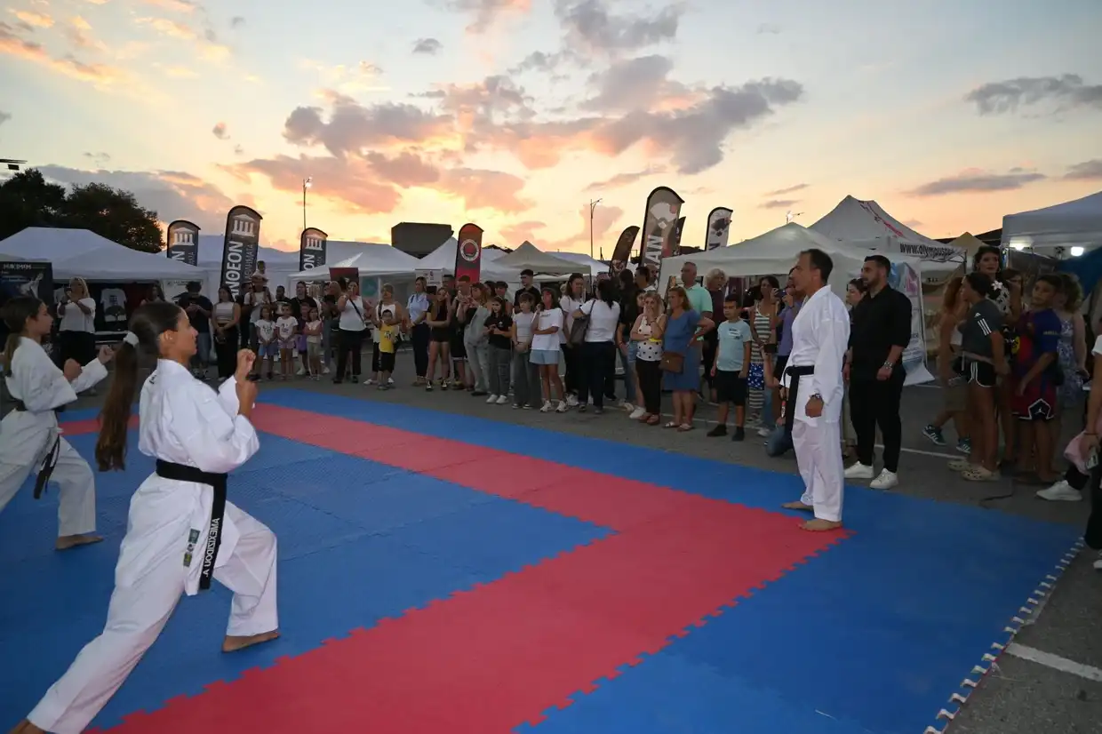 Εμπορικό Φεστιβάλ Κατερίνης 2025 – Αθλητικές δράσεις και συμμετοχές συλλόγων (Φωτορεπορτάζ)