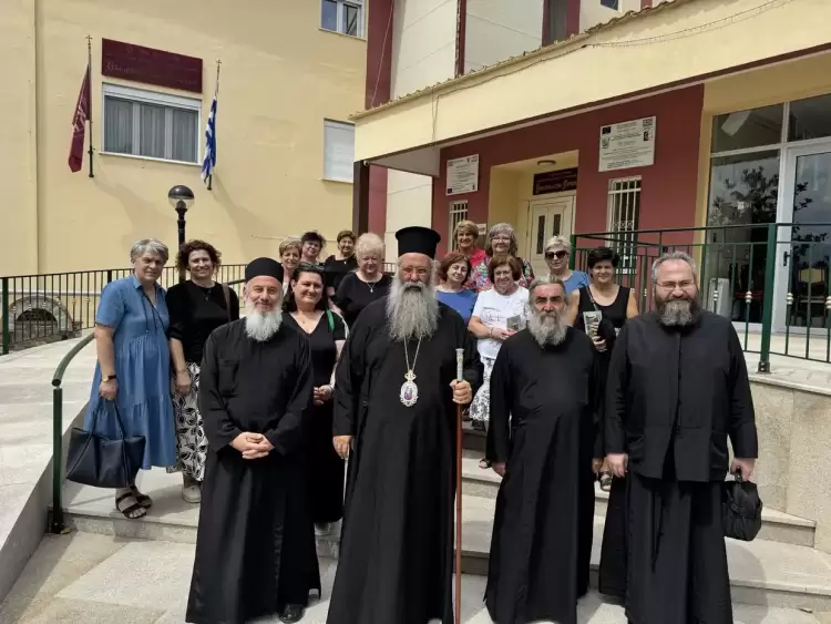 Επίσκεψη στελεχών του «Χριστοδούλειου Οίκου Ξενίας» της Ι. Μητροπόλεως Δράμας στα Καθημερινά Συσσίτια «Άρτος ο Επιούσιος» Επίσκεψη στελεχών του «Χριστοδούλειου Οίκου Ξενίας» της Ι. Μητροπόλεως Δράμας στα Καθημερινά Συσσίτια «Άρτος ο Επιούσιος»