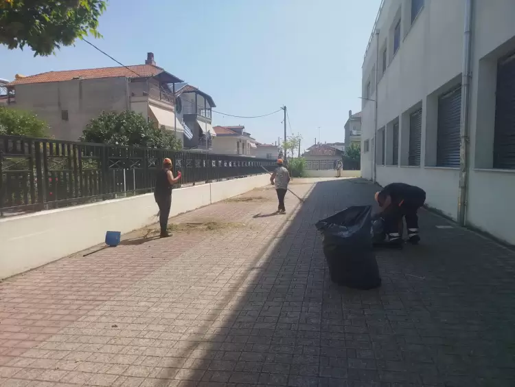 Ευχαριστήριο του 19ου Δημοτικού σχολείου Κατερίνης στην Αντιδημαρχία Πρασίνου