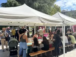 Κατερίνη: Τα παιδιά ζωγράφισαν για την Ειρήνη στην Πλατεία Ελευθερίας