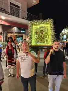 Λιτανεία της Παναγίας Τριχερούσας και του Επιταφίου της Θεοτόκου στην Παραλία και στον Πλαταμώνα Πιερίας