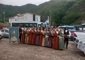 Η Παναγία Σουμελά Κατερίνης “χόρεψε” με τους προγόνους της