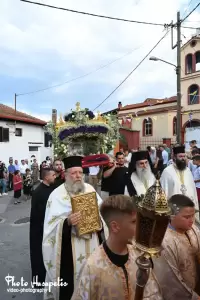 Η περιφορά της εικόνας της Παναγίας στον Κολινδρό Η περιφορά της εικόνας της Παναγίας στον Κολινδρό