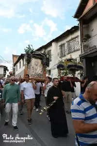 Η περιφορά της εικόνας της Παναγίας στον Κολινδρό Η περιφορά της εικόνας της Παναγίας στον Κολινδρό
