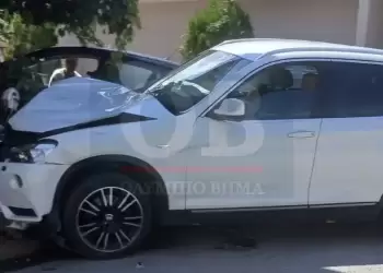 Πιερία: Τροχαίο στη Βροντού – Σύγκρουση οχήματος Ι.Χ. με ενοικιαζόμενο όχημα τουριστών