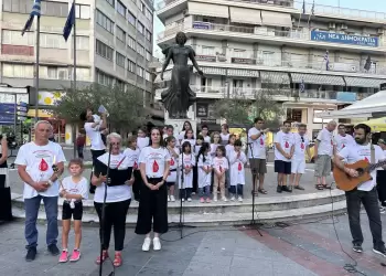 23η Πανελλήνια Λαμπαδηδρομία: Η αφή της Φλόγας της Αγάπης στην Κατερίνη