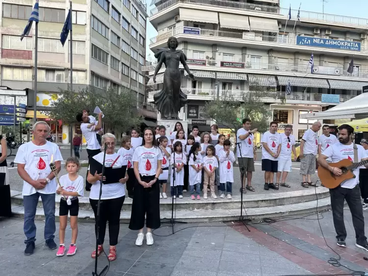 23η Πανελλήνια Λαμπαδηδρομία: Η αφή της Φλόγας της Αγάπης στην Κατερίνη