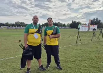 Αρχέλαος Κατερίνης: 5η Θέση Χαρίση, Διεθνής Διάκριση στην Τοξοβολία