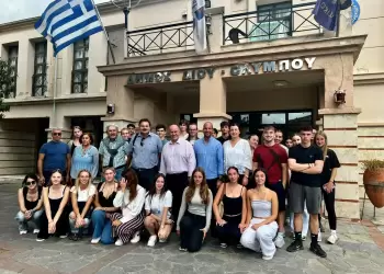 Δήμος Δίου Ολύμπου: Επίσκεψη του Γυμνασίου Λυκείου Κόμπανια Ουγγαρίας