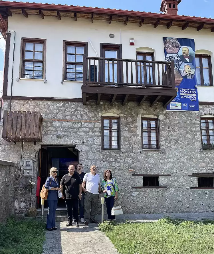 Επίσκεψη της Αντιπεριφερειάρχη Πιερίας στο Ψηφιακό Ιστορικό Μουσείο Επανάστασης του Ολύμπου 1878 στο Λιτόχωρο