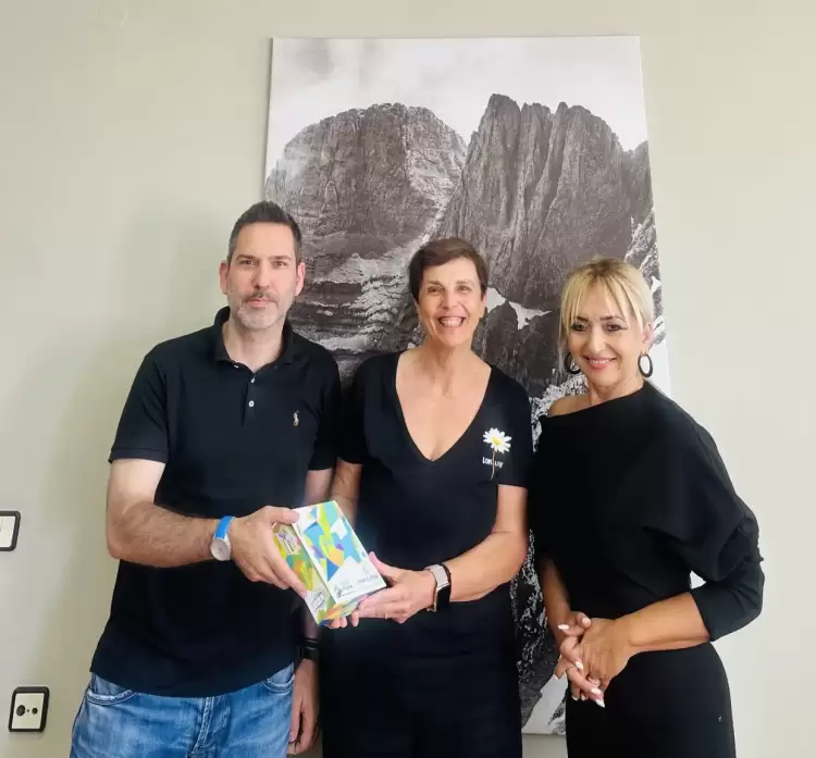 Επίσκεψη της Διευθύντριας του Γραφείου Ε.Ο.Τ. Ισπανίας στην Πιερία Επίσκεψη της Διευθύντριας του Γραφείου Ε.Ο.Τ. Ισπανίας στην Πιερία