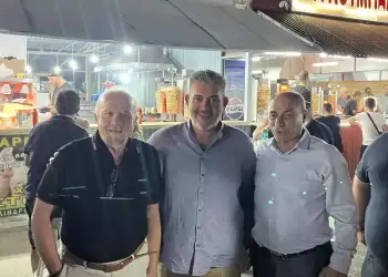 Επίσκεψη του Προέδρου του Επιμελητηρίου Πιερίας στην 99η Εμποροπανήγυρη Αιγινίου