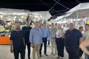 Επίσκεψη του Προέδρου του Επιμελητηρίου Πιερίας στην 99η Εμποροπανήγυρη Αιγινίου