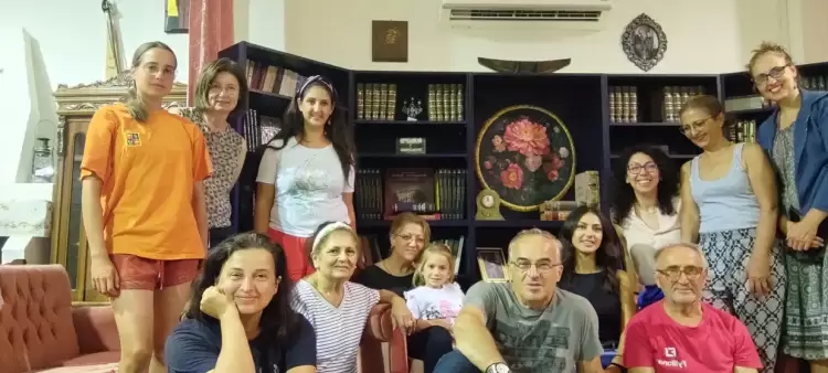 Επισκέπτες από το εξωτερικό στη Μόνιμη Έκθεση του Ιστορικού Ποντιακού Συλλόγου Νεοκαισάρειας