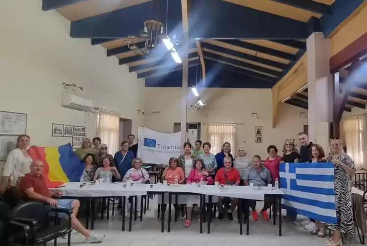 Γέφυρα φιλίας: Ρουμάνοι επισκέπτες στο ΚΑΠΗ Κατερίνης