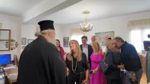 Κατερίνη: Κλιμάκιο Νέας Δημοκρατίας – Ο Άκης Σκέρτσος, Χάρης Θεοχάρης, Γιάννης Ανδριανός στην Πιερία