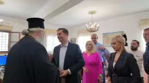 Κατερίνη: Κλιμάκιο Νέας Δημοκρατίας – Ο Άκης Σκέρτσος, Χάρης Θεοχάρης, Γιάννης Ανδριανός στην Πιερία