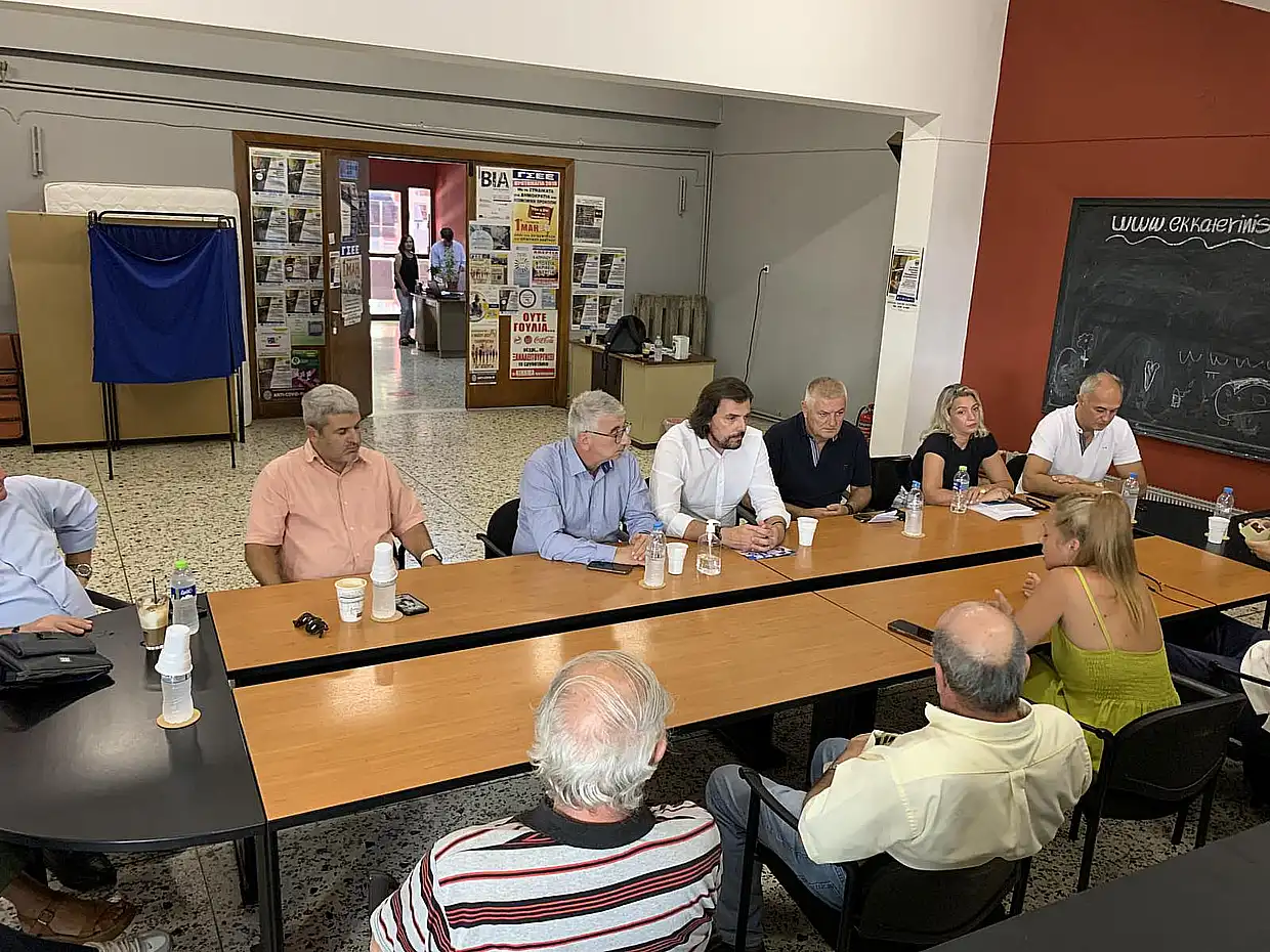 Κατερίνη: Περιοδεία κλιμακίου ΠΑΣΟΚ–ΚΙΝΑΛ στην Πιερία (φωτορεπορτάζ & βίντεο)