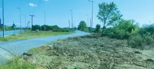 Καθάρισαν τον δρόμο στο Νοσοκομείο Κατερίνης