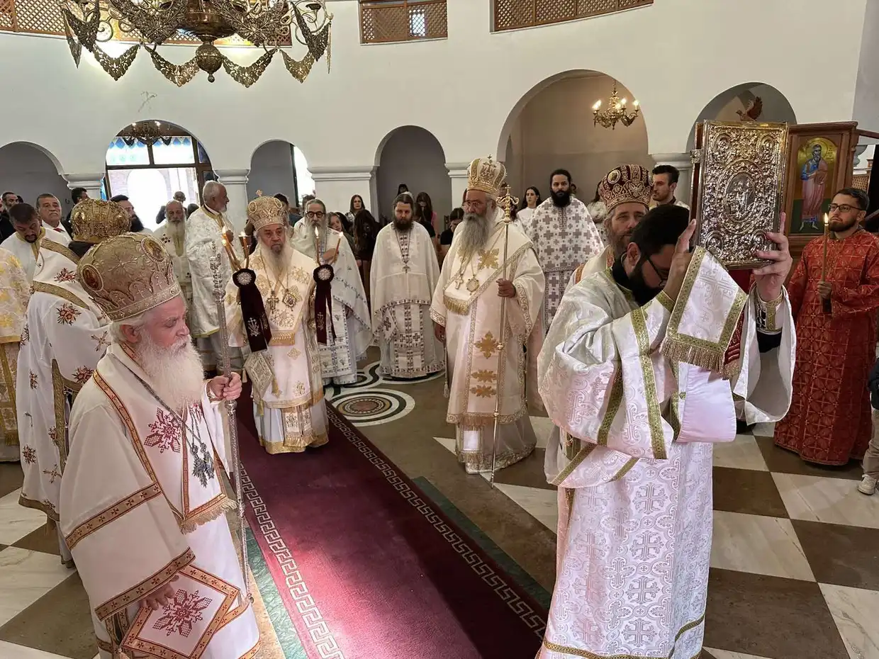 Ο Μητροπολίτης Κίτρους στην Ενθρόνιση του Μητροπολίτη Αργυρόκαστρου Ο Μητροπολίτης Κίτρους στην Ενθρόνιση του Μητροπολίτη Αργυρόκαστρου