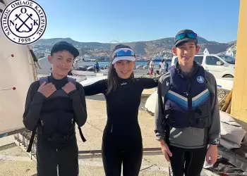 Ο Ναυτικός Όμιλος Κατερίνης στο Πανελλήνιο Πρωτάθλημα Optimist U16 στην Σύρο 10 13 Σεπτεμβρίου