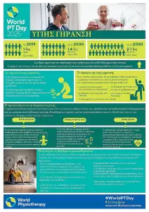 Παγκόσμια Ημέρα Φυσικοθεραπείας 2025 – Υγιής Γήρανση 