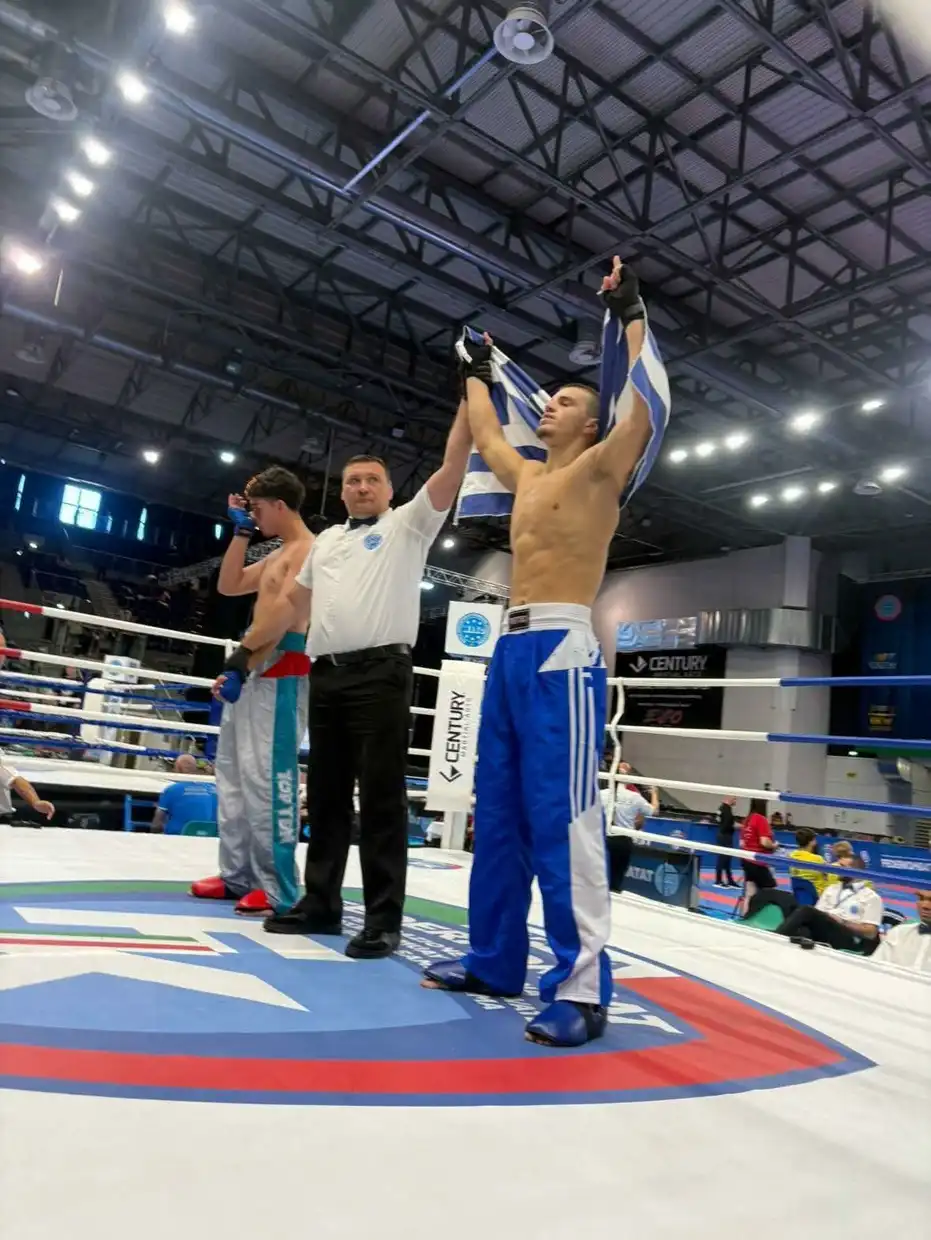 Πανευρωπαϊκός Πρωταθλητής Kickboxing ο Σγουρίδης Σωτήρης Αλέξανδρος στο Τζεσόλο