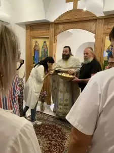 Πανηγυρικός Όρθρος και Θεία Λειτουργία για τον Άγιο Νεκτάριο στην Κατερίνη Πανηγυρικός Όρθρος και Θεία Λειτουργία για τον Άγιο Νεκτάριο στην Κατερίνη