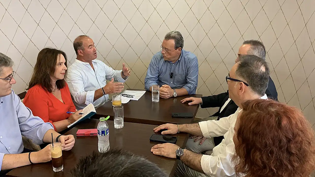 Ο Σωκράτης Φάμελλος στην Κατερίνη – Συναντήσεις με φορείς και πολίτες – Συνεχής Ενημέρωση (Φωτορεπορταζ & βίντεο)