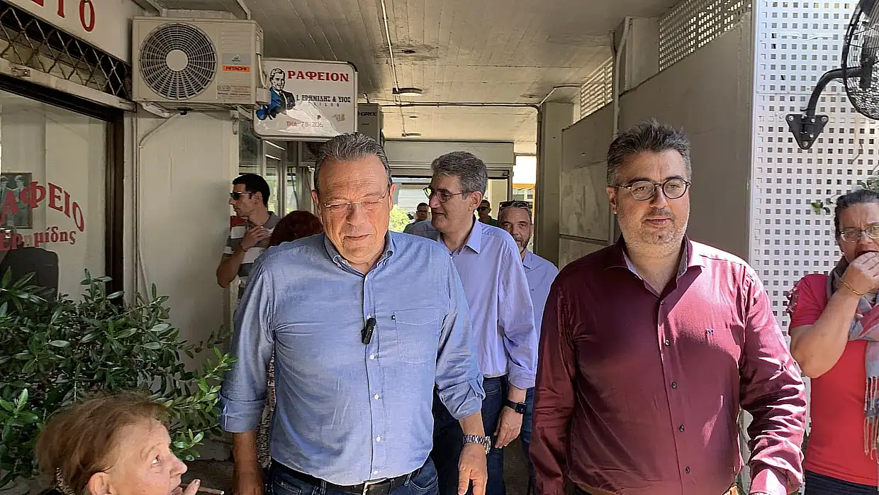 Ο Σωκράτης Φάμελλος στην Κατερίνη – Συναντήσεις με φορείς και πολίτες – Συνεχής Ενημέρωση (Φωτορεπορταζ & βίντεο)