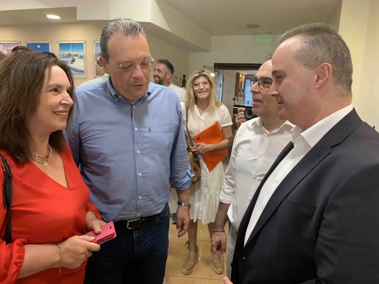 Ο Σωκράτης Φάμελλος στην Κατερίνη – Συναντήσεις με φορείς και πολίτες (Φωτορεπορταζ & βίντεο)