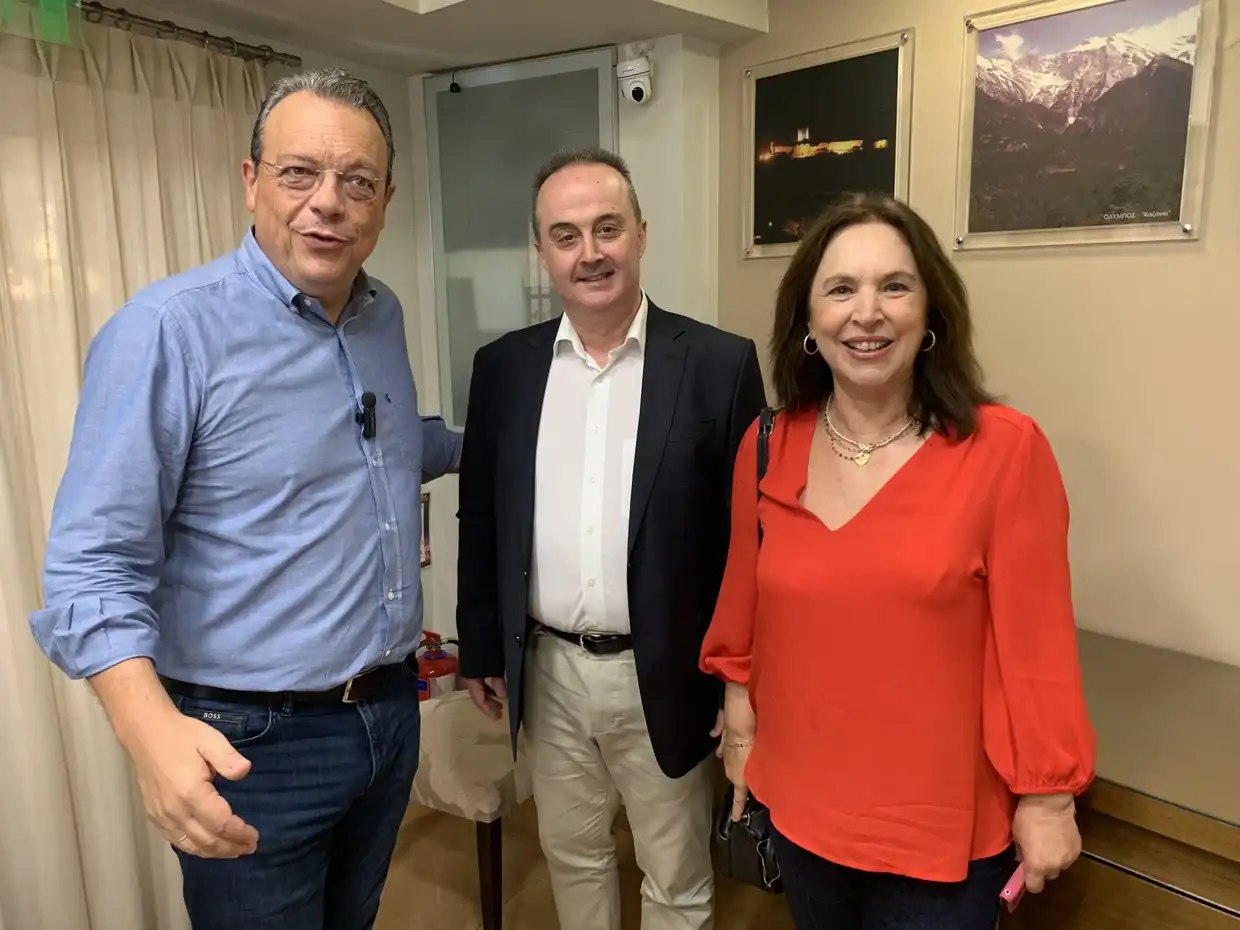 Ο Σωκράτης Φάμελλος στην Κατερίνη – Συναντήσεις με φορείς και πολίτες (Φωτορεπορταζ)