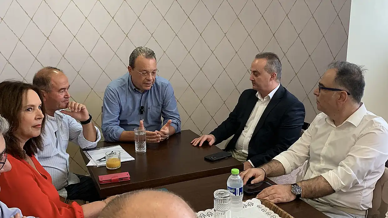 Ο Σωκράτης Φάμελλος στην Κατερίνη – Συναντήσεις με φορείς και πολίτες – Συνεχής Ενημέρωση (Φωτορεπορταζ & βίντεο)