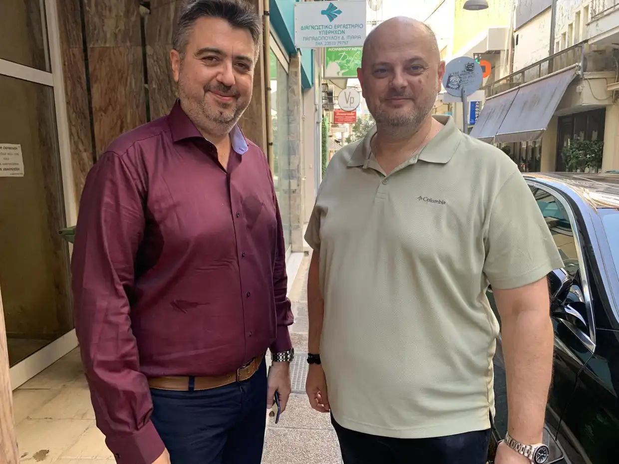 Ο Σωκράτης Φάμελλος στην Κατερίνη – Συναντήσεις με φορείς και πολίτες (Φωτορεπορταζ)