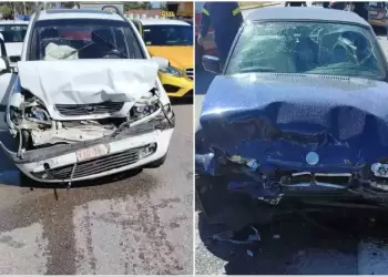 Σοβαρό τροχαίο στην Κατερίνη με μετωπική σύγκρουση στο ύψος του Park Hotel