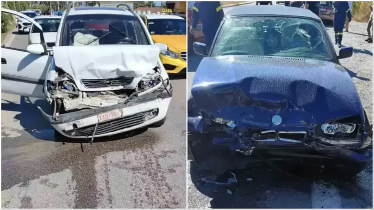 Σοβαρό τροχαίο στην Κατερίνη με μετωπική σύγκρουση στο ύψος του Park Hotel