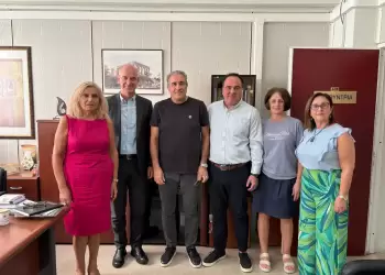 Στις Διευθύνσεις Πρωτοβάθμιας & Δευτεροβάθμιας Εκπαίδευσης Πιερίας ο Βουλευτής Φώντας Μπαραλιάκος 