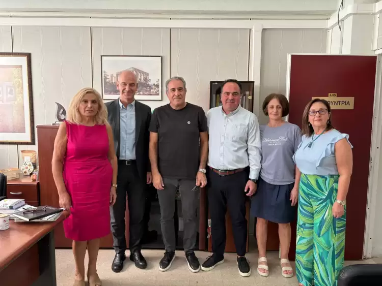 Στις Διευθύνσεις Πρωτοβάθμιας & Δευτεροβάθμιας Εκπαίδευσης Πιερίας ο Βουλευτής Φώντας Μπαραλιάκος 