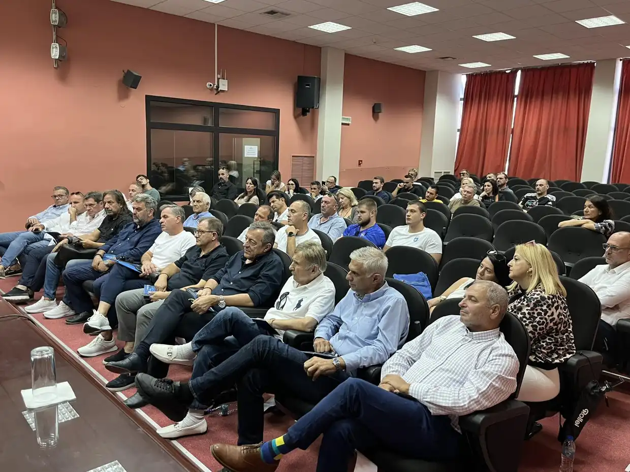 Συνάντηση Πίτσια – Βρούτση στο Επιμελητήριο Πιερίας για αθλητισμό & επιχειρήσεις