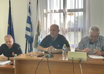 Σύσκεψη των φορέων Πολιτικής Προστασίας του Δήμου Δίου Ολύμπου