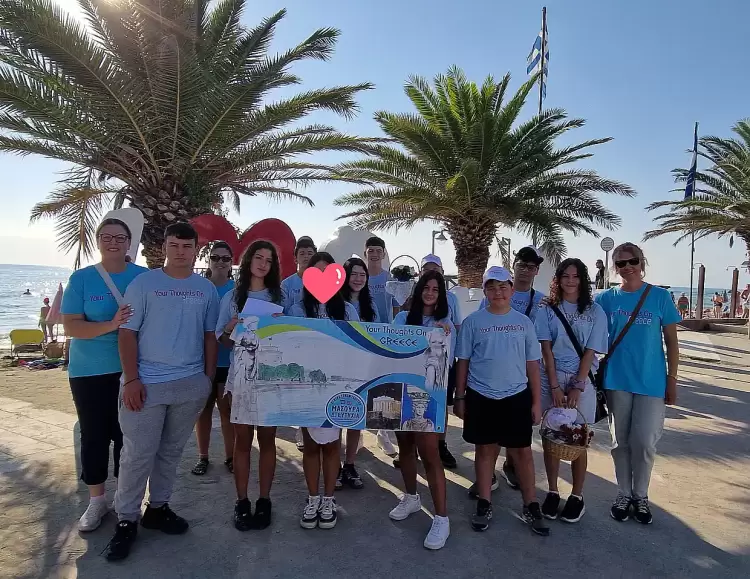 Τα Κέντρα Ξένων Γλωσσών Ευτυχία Μασούρα  ακόμη μία χρονιά συμμετείχαν στο πανελλήνιο Project Your Thoughts On Greece.