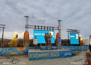 Τελικοί Παγκοσμίου Πάλης Άμμου 2025 στην Παραλία Κατερίνης