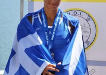 Βαλκανικό Πρωτάθλημα Κωπηλασίας – Αργυρό μετάλλιο για τη Στελλίνα Καρυώτη στα Ιωάννινα