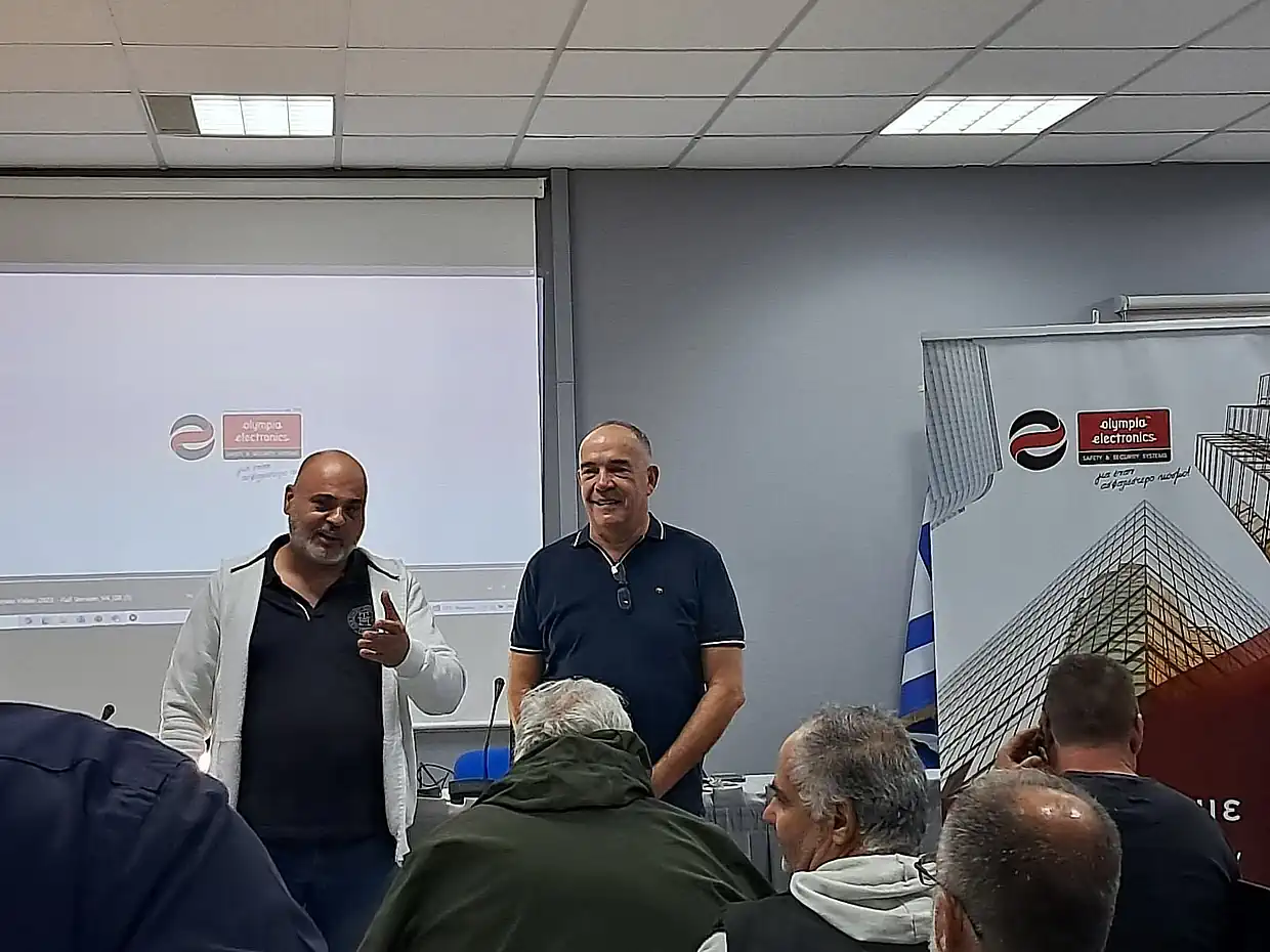 H Οlympia Electronics A.e. εκπαιδεύει το Σύνδεσμο Ηλεκτρολόγων Κεφαλλονιάς