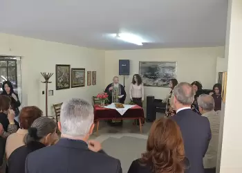 Αγιασμός στην Μορφωτική Ένωση Καταφυγιωτών