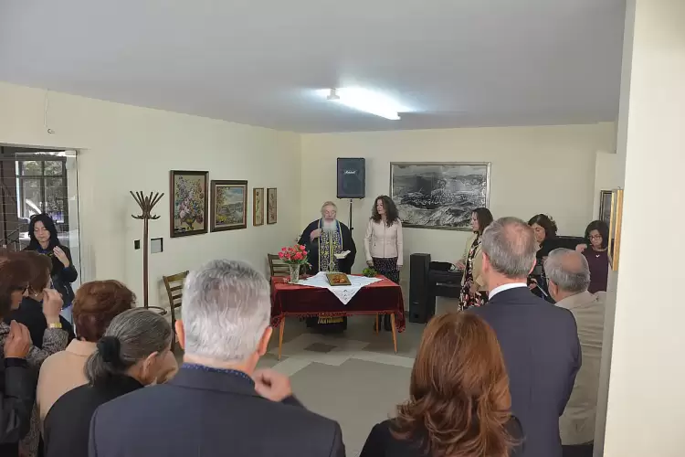 Αγιασμός στην Μορφωτική Ένωση Καταφυγιωτών