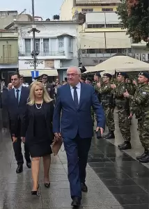 Άννα Μάνη: Εκπρόσωπος της Βουλής των Ελλήνων στις εκδηλώσεις για την απελευθέρωση της Κατερίνης